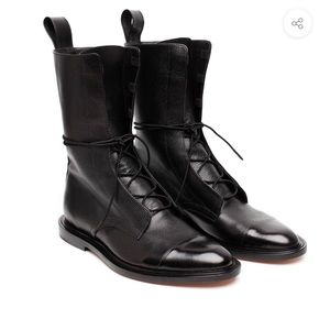 Inch2 black leather boots